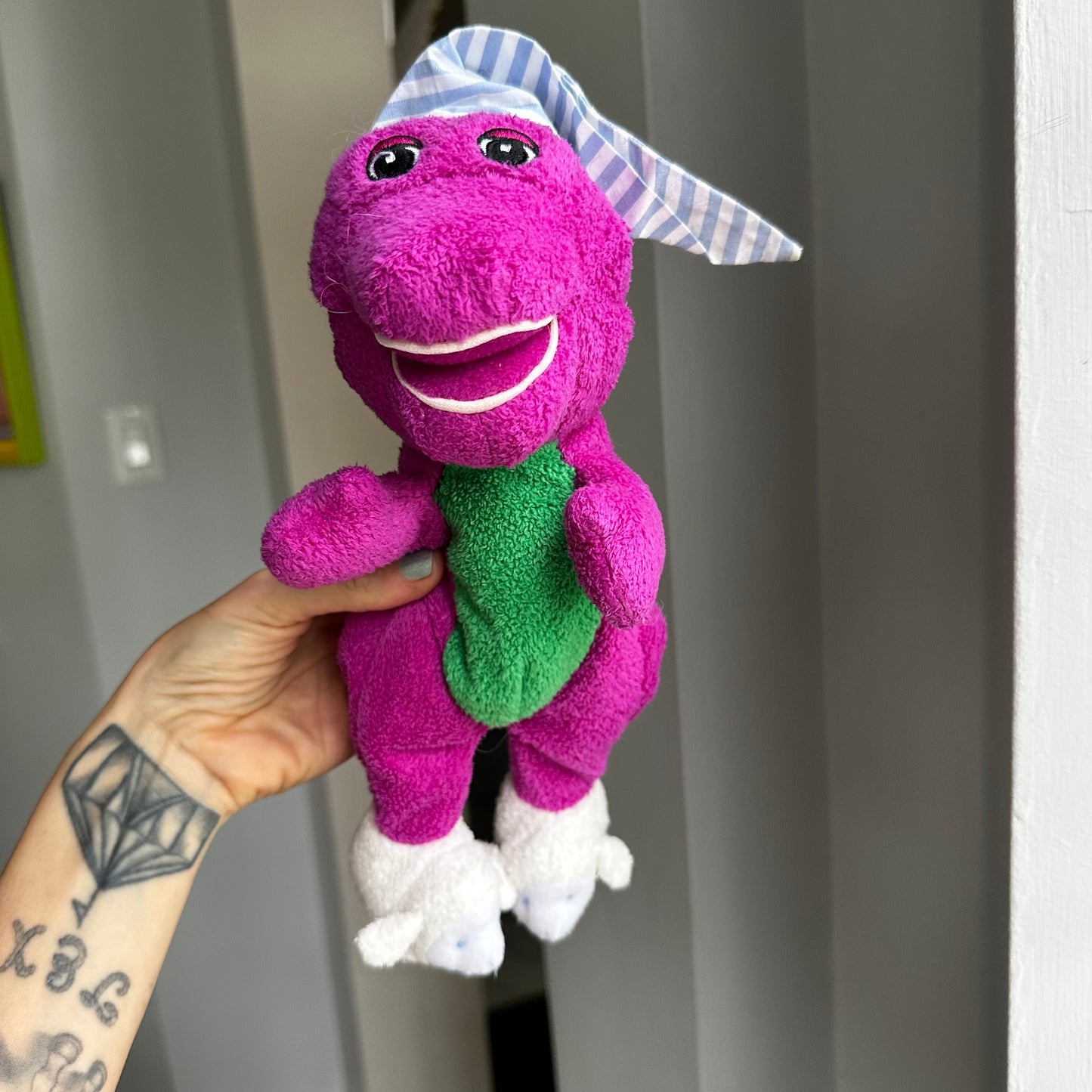 90’s Bedtime Barney Plush