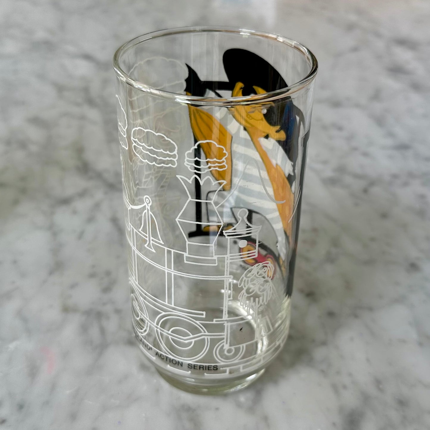 1977 McDonaldland Hamburglar Glass