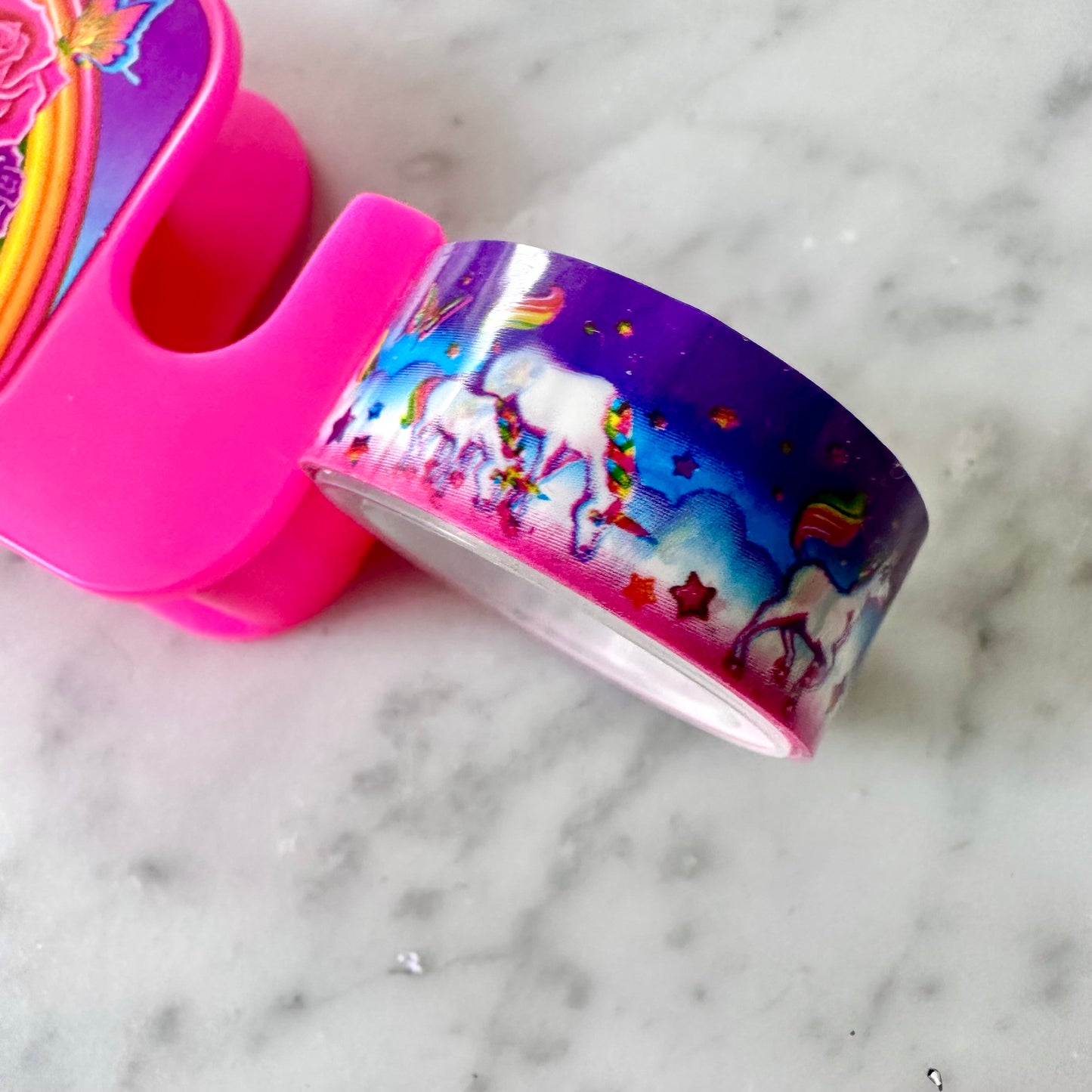 Vintage Lisa Frank Markie Tape & Dispenser