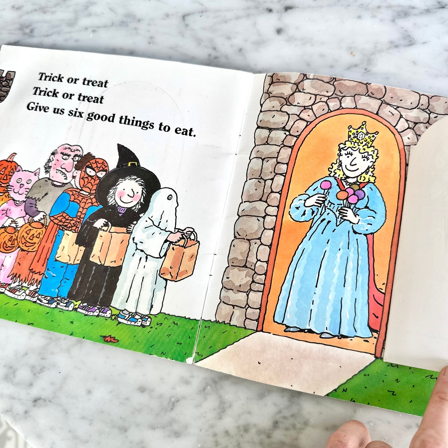 1985 “Where’s the Halloween Treat?” Lift-the-Flap Book