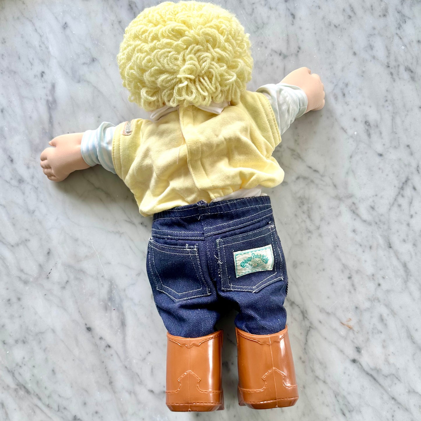 1982 Cabbage Patch Kids Blonde Boy Doll