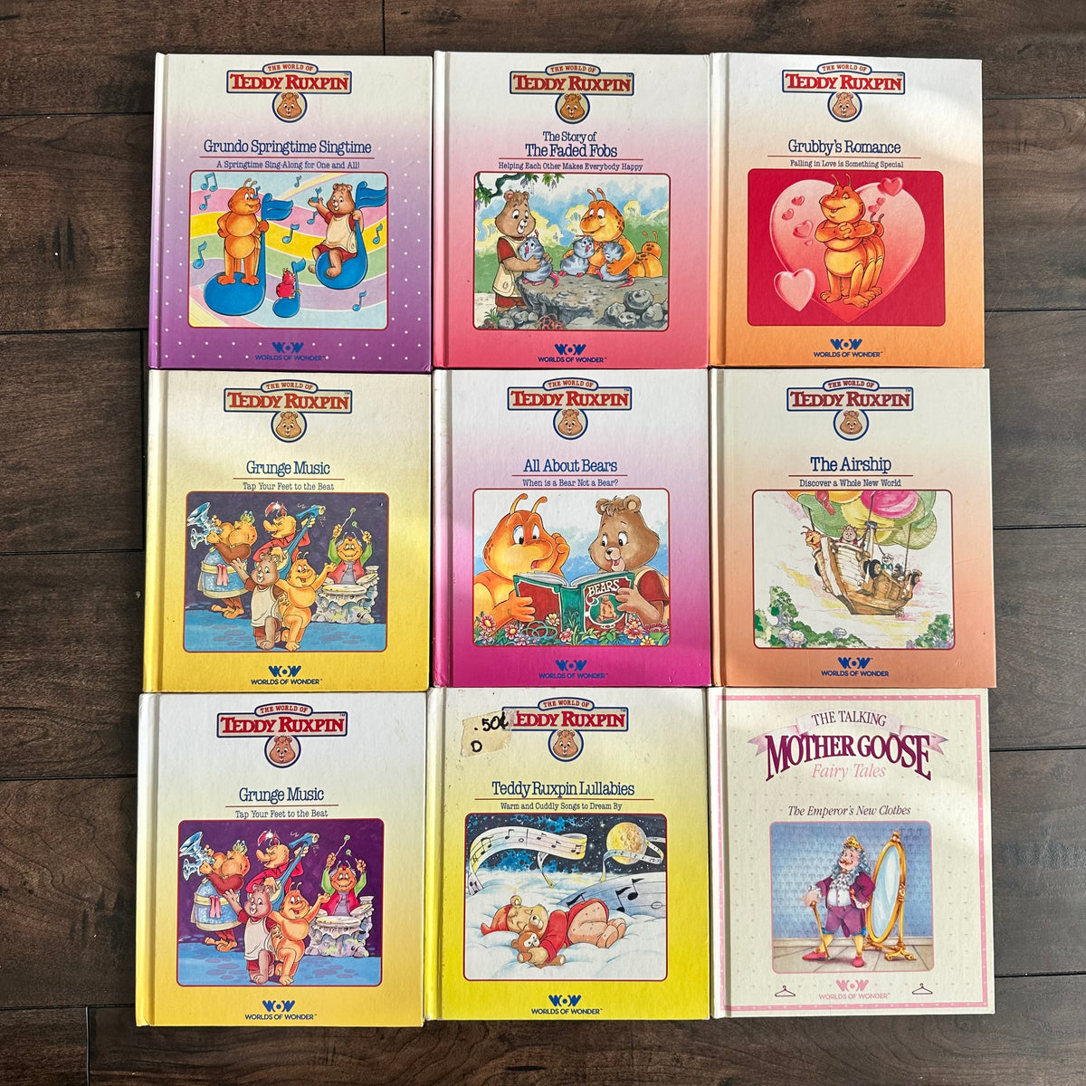 80’s Teddy Ruxpin Book Lot