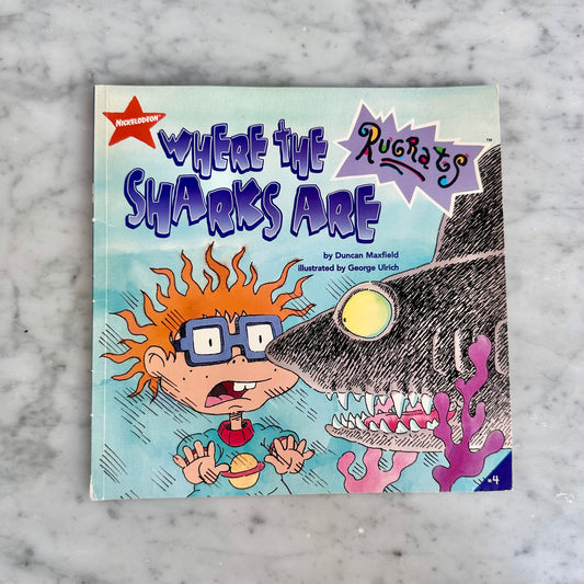 1990’s Rugrats “Where the Sharks Are” Book