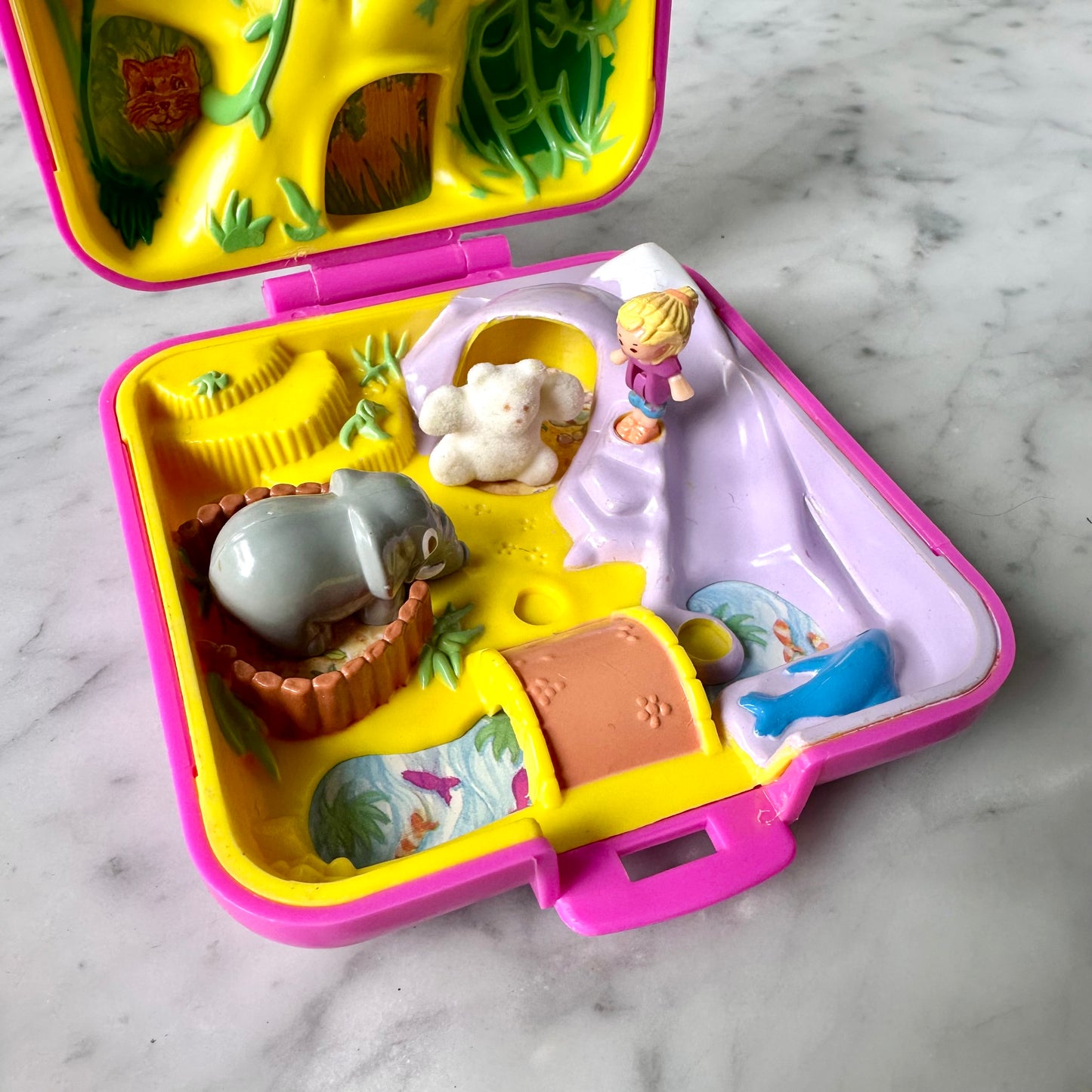 1989 Polly Pocket Wild Zoo World