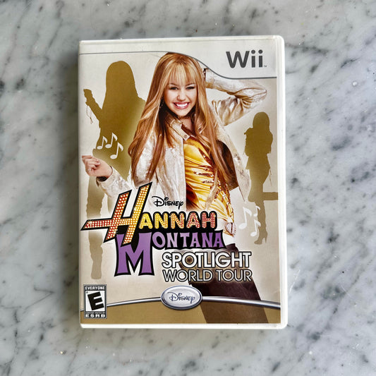 Nintendo Wii Hannah Montana: Spotlight World Tour Video Game
