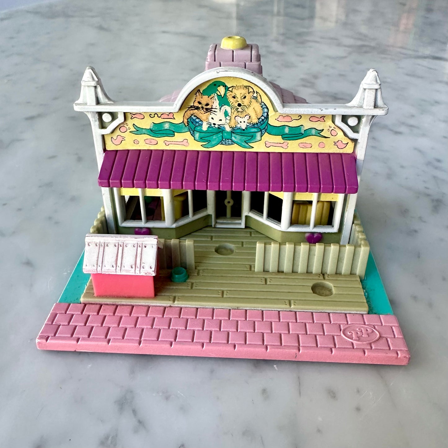 1993 Polly Pocket Pet Shop-Sun Damage