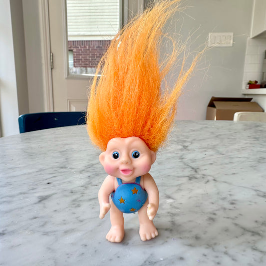 90’s Magic Troll Orange Hair