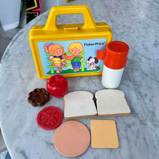 1991 Fisher Price “Fun With Food” Play Time Set