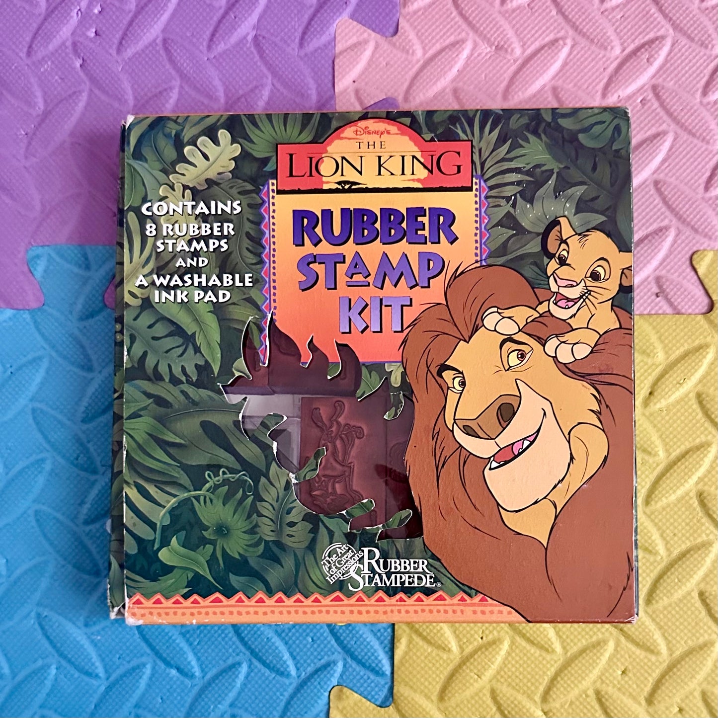 90’s Disney The Lion King Stamp Kit