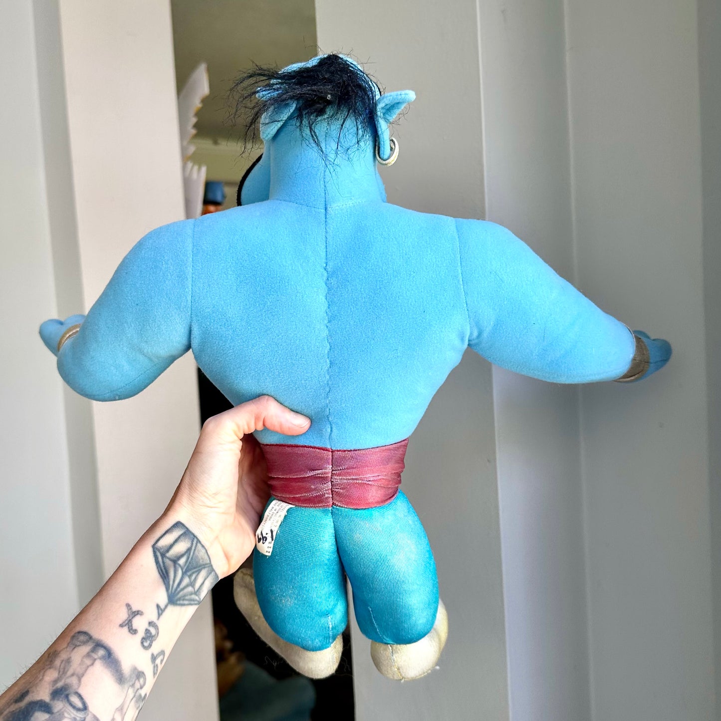 1992 Aladdin Genie Posable Plush