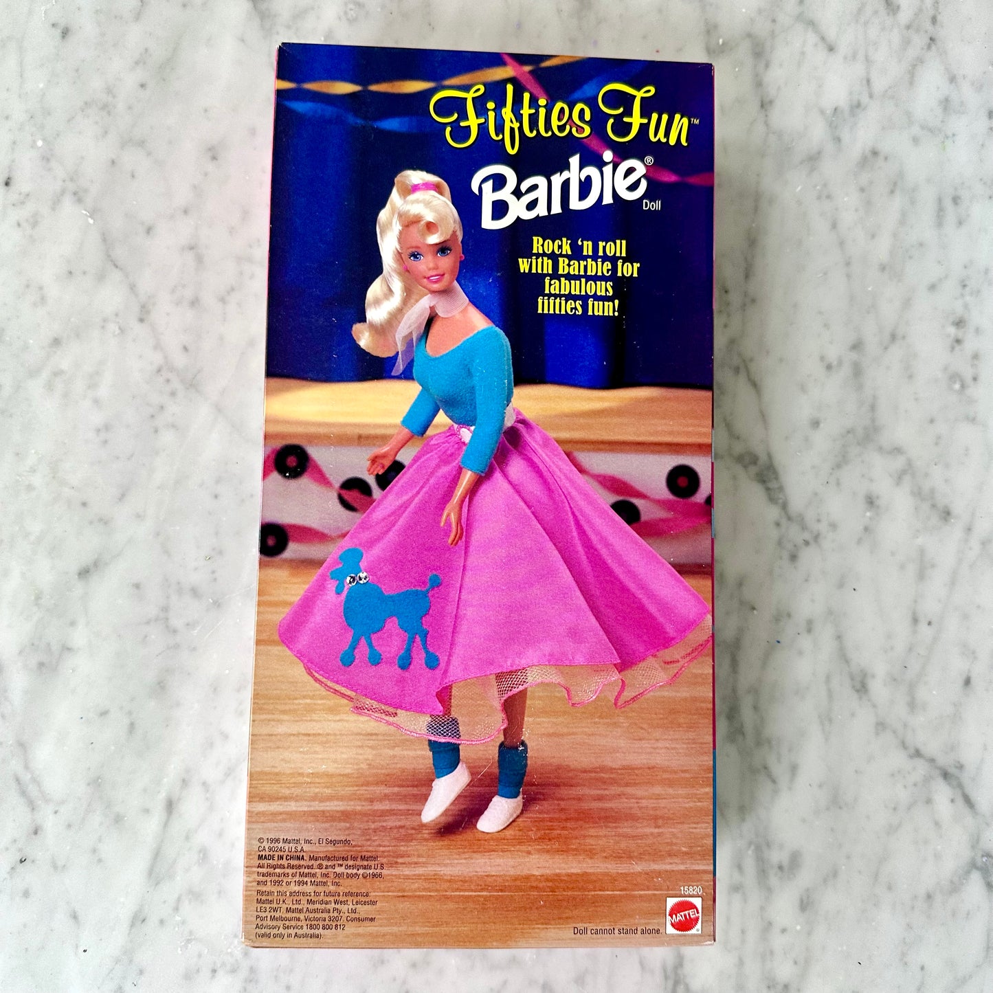 1996 Fifties Fun Barbie Doll