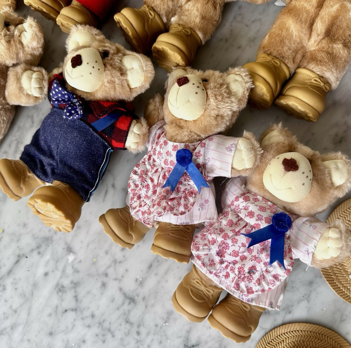 80’s Xavier Robert’s Wendy’s Furskins Teddy Bear Lot