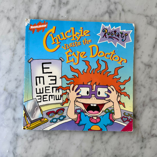 Rugrats “Chuckie Visits the Eye Doctor” Book