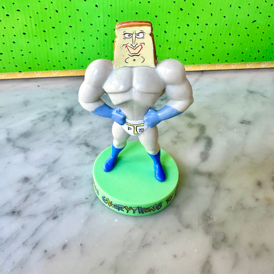 1994 Ren & Stimpy Powdered Toastman Figure