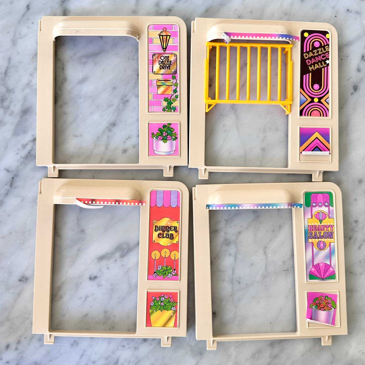 1981 Mattel Dazzle City Playset