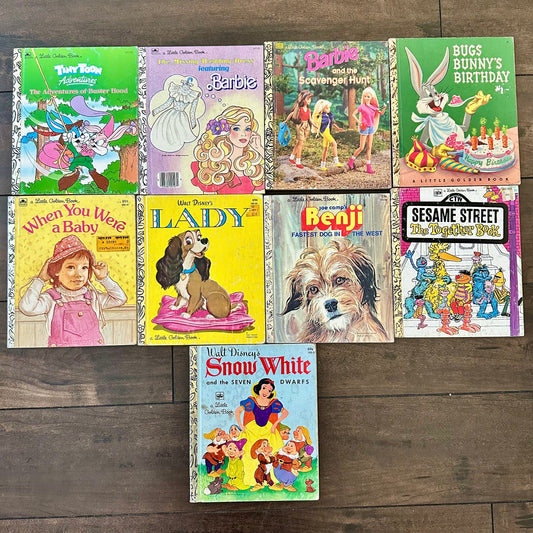 Vintage Little Golden Book Lot