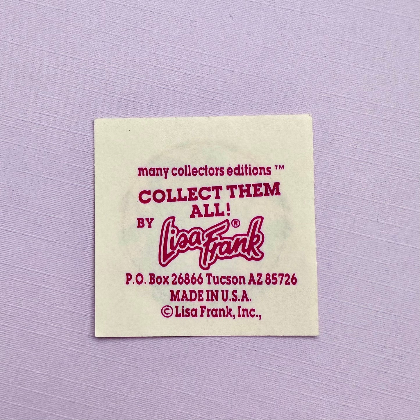 80’s Lisa Frank Dancing Sticker