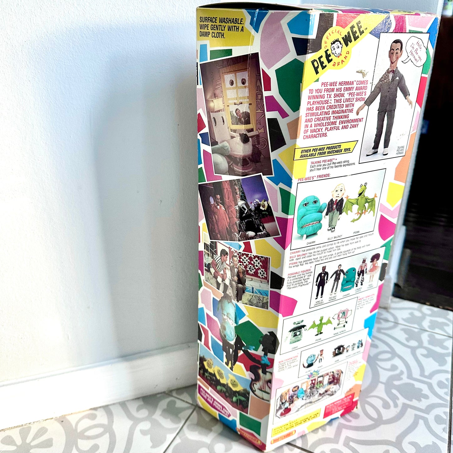 1987 "Non-Talking" Pee-Wee Herman Doll