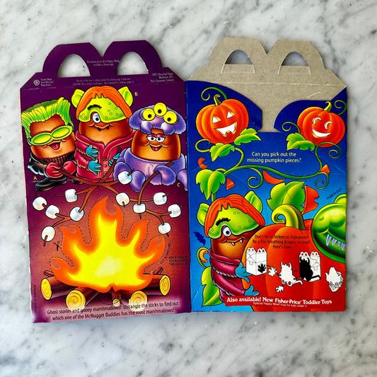 1996 McDonald’s Halloween McNugget Buddies Happy Meal Box