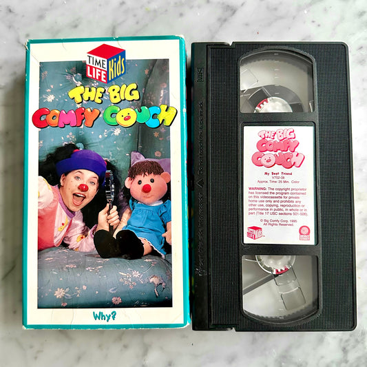 1996 The Big Comfy Couch “Why?” VHS