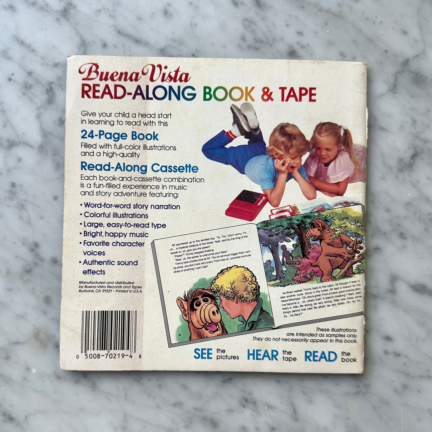 80’s ALF “ALF Plays Detective” Book
