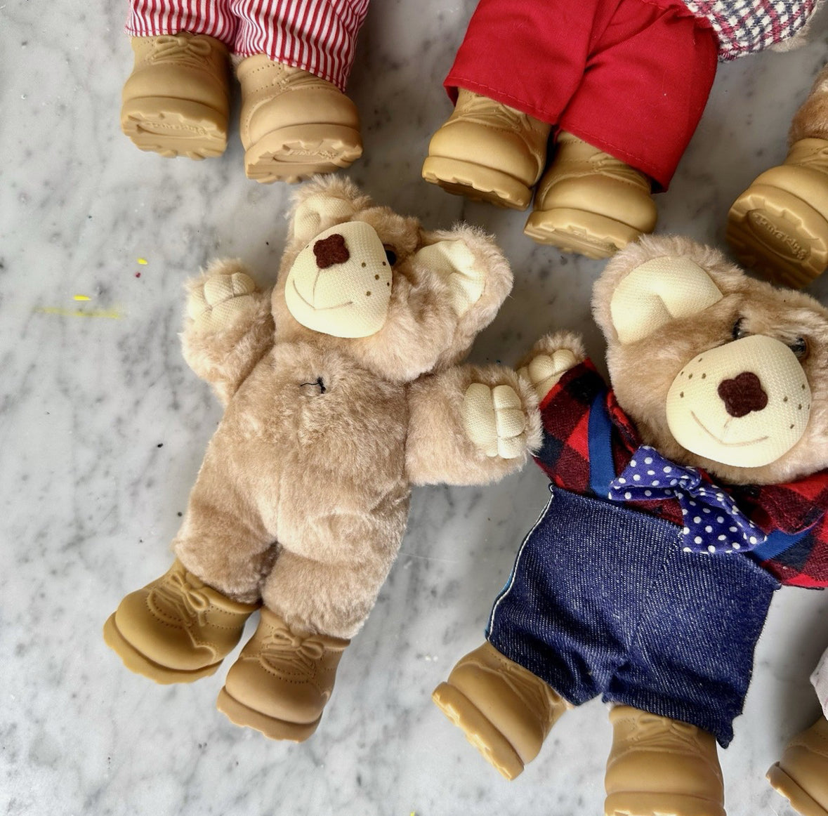 80’s Xavier Robert’s Wendy’s Furskins Teddy Bear Lot