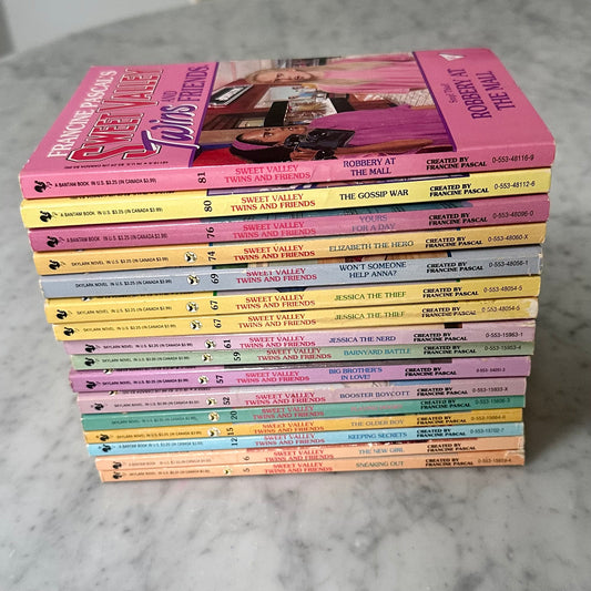 80's Sweet Valley Twins and Friends Book-You Pick!