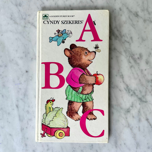 1983 Cyndy Szekeres' “A B C” Golden Sturdy Book