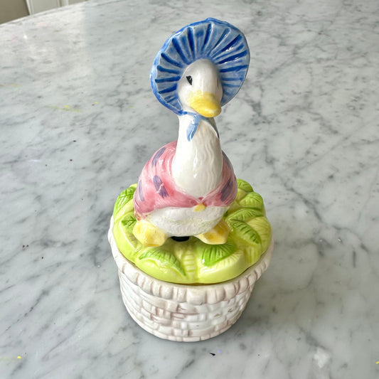 1989 Beatrix Potter Music Box