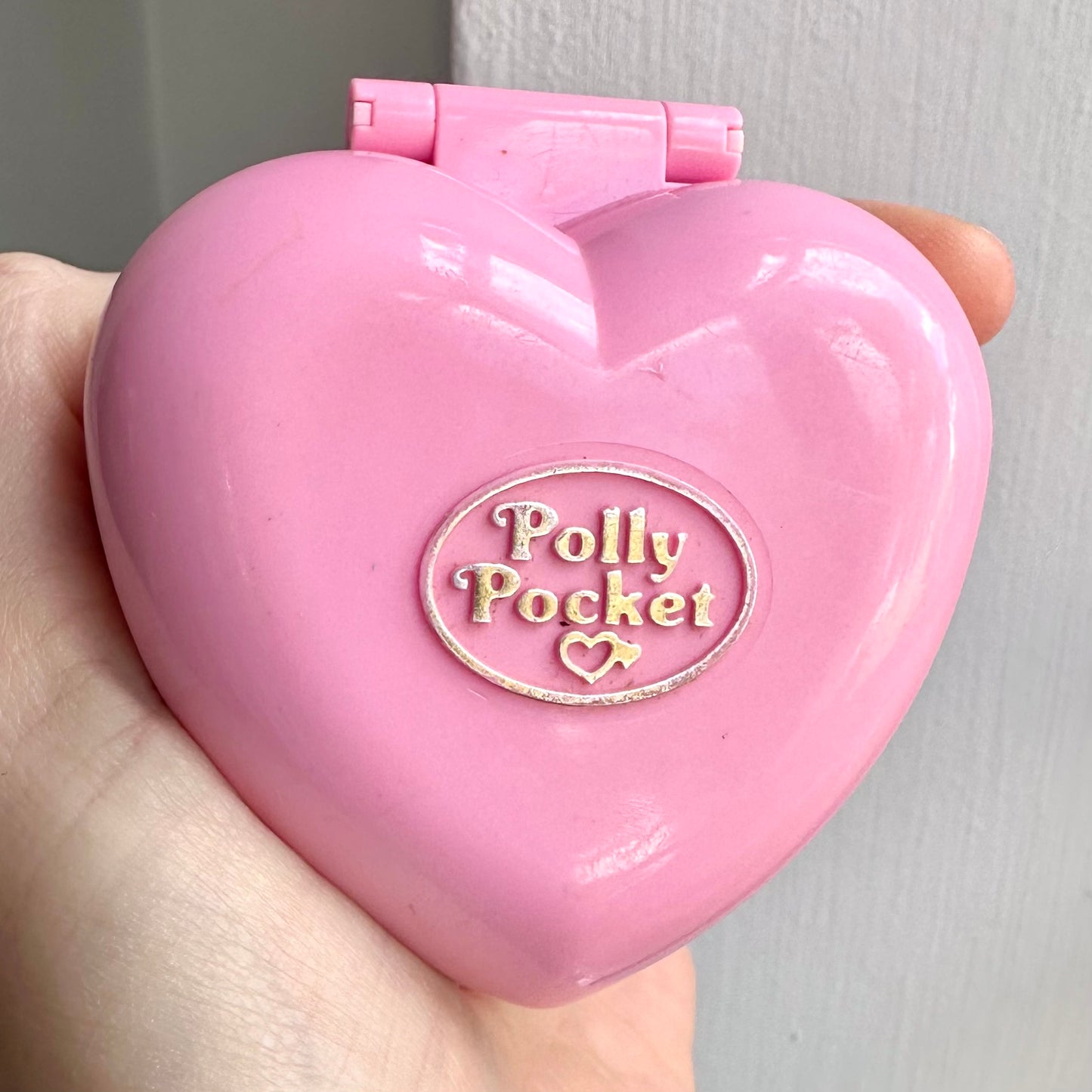 1993 Polly Pocket Heart Shaped Kozy Kitties 100% Complete