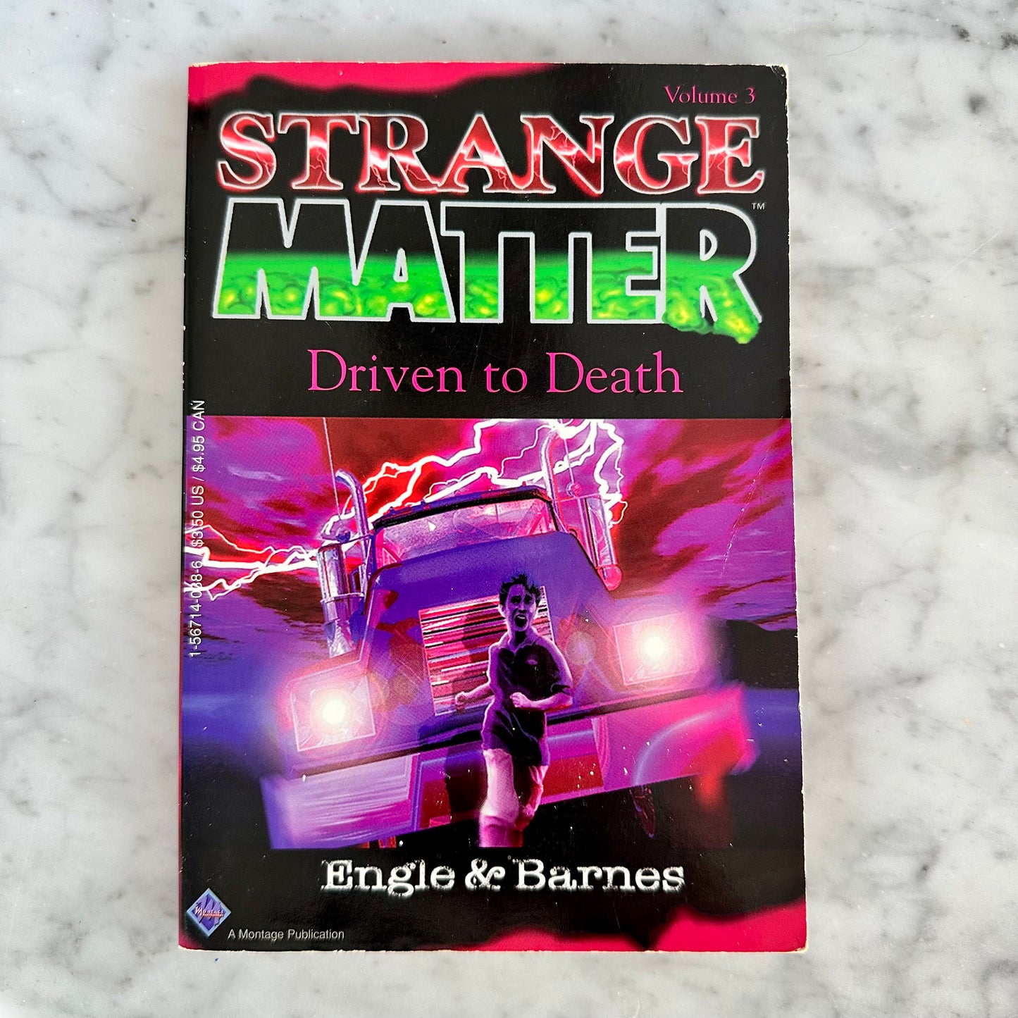 1996 Strange Matter “Driven To Death” Book