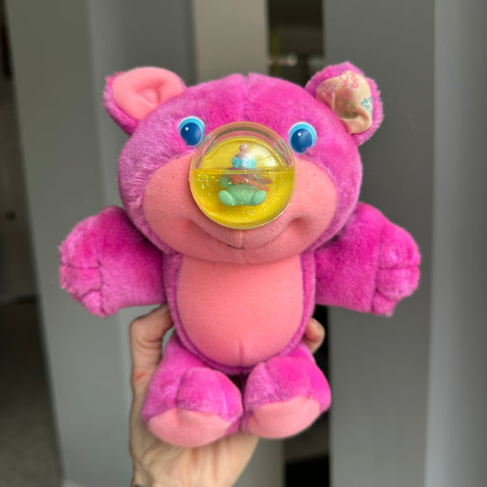 1987 Nosy Bear “Bear Ring Toss” Plush