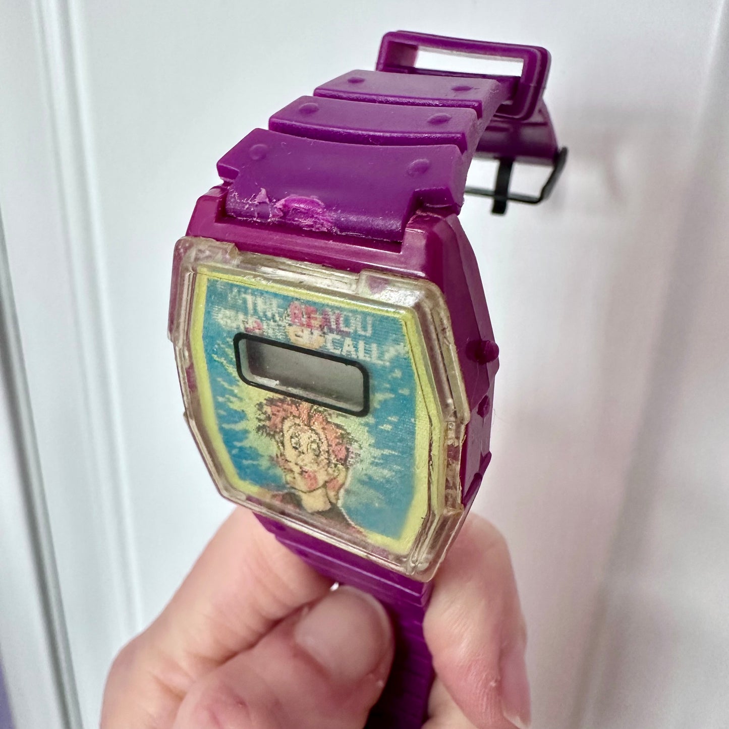 1988 The Real Ghostbusters Peter Venkman Lenticular Watch