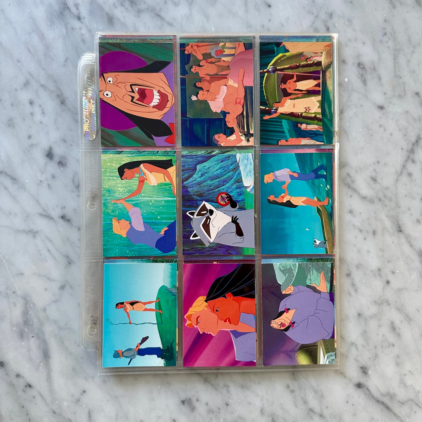 1995 Skybox Disney Pocahontas Trading Card Set of 105