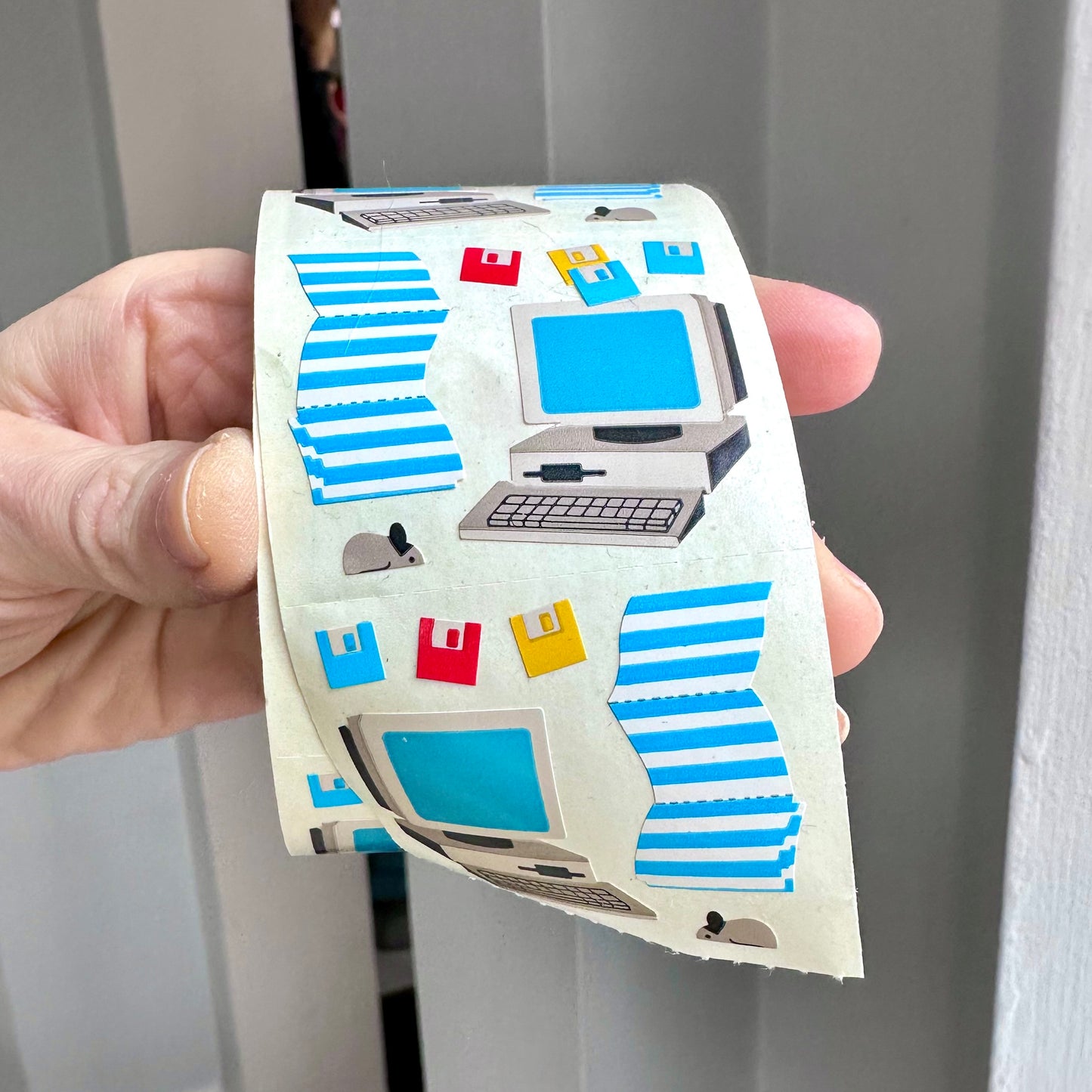 1994 Mrs Grossman’s Computer Sticker Roll