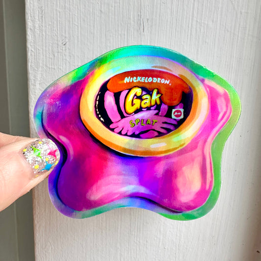 Holographic Gak Sticker