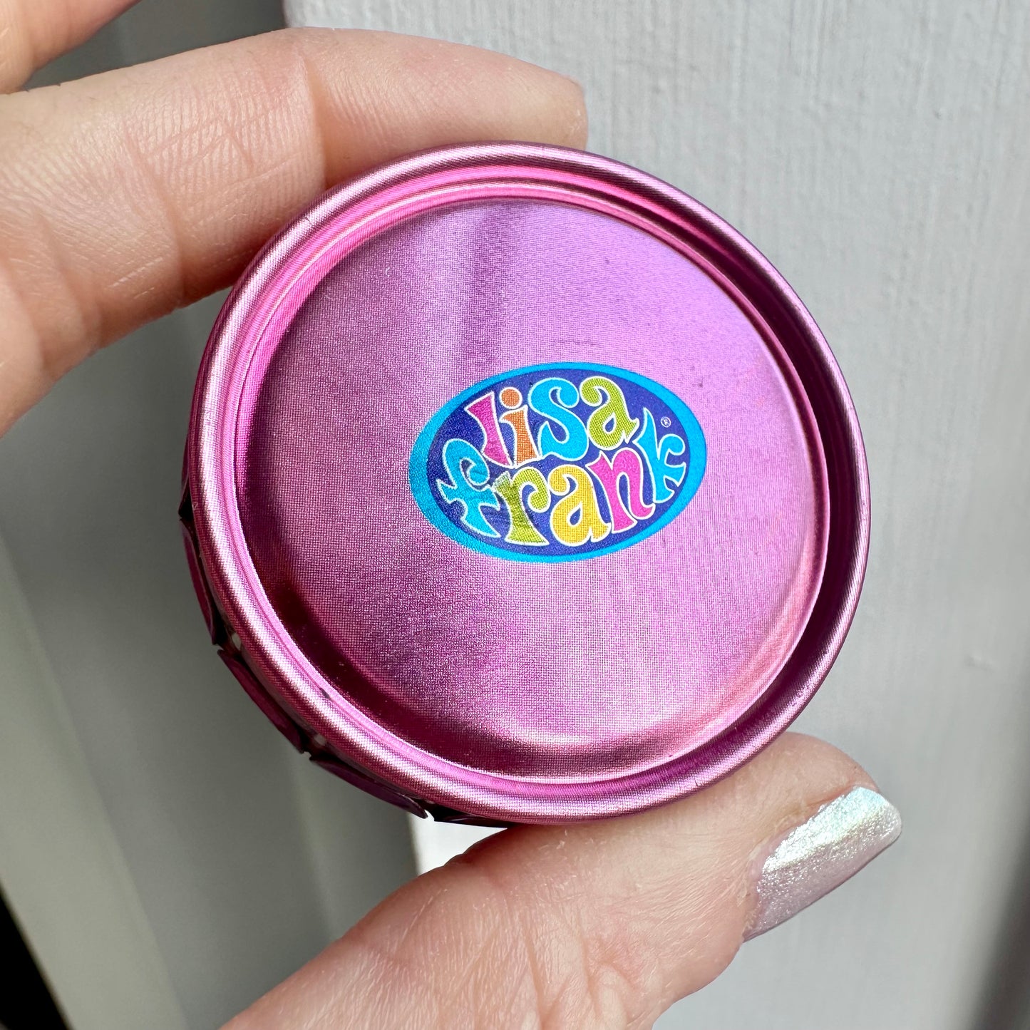 Vintage Lisa Frank Butterfly PaperClip Tin