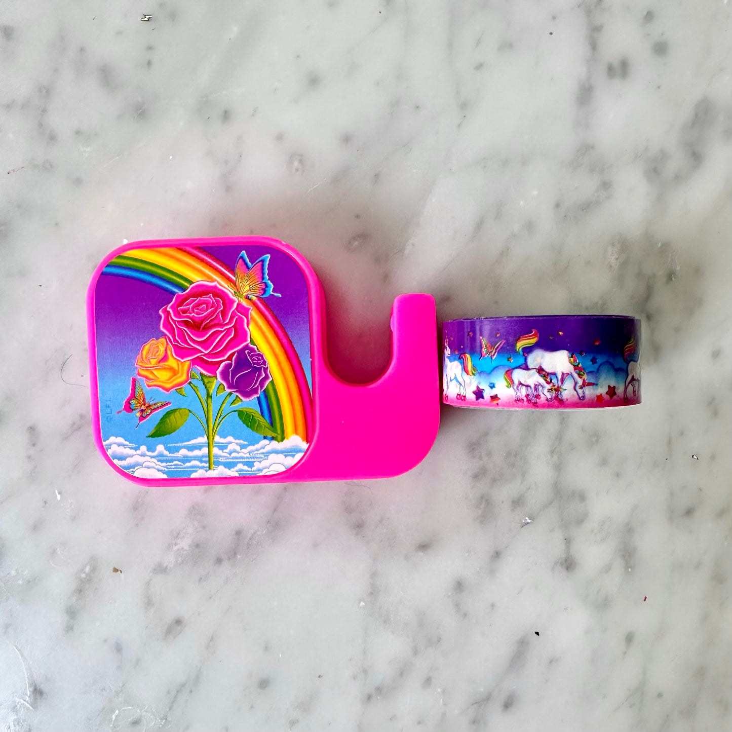Vintage Lisa Frank Markie Tape & Dispenser