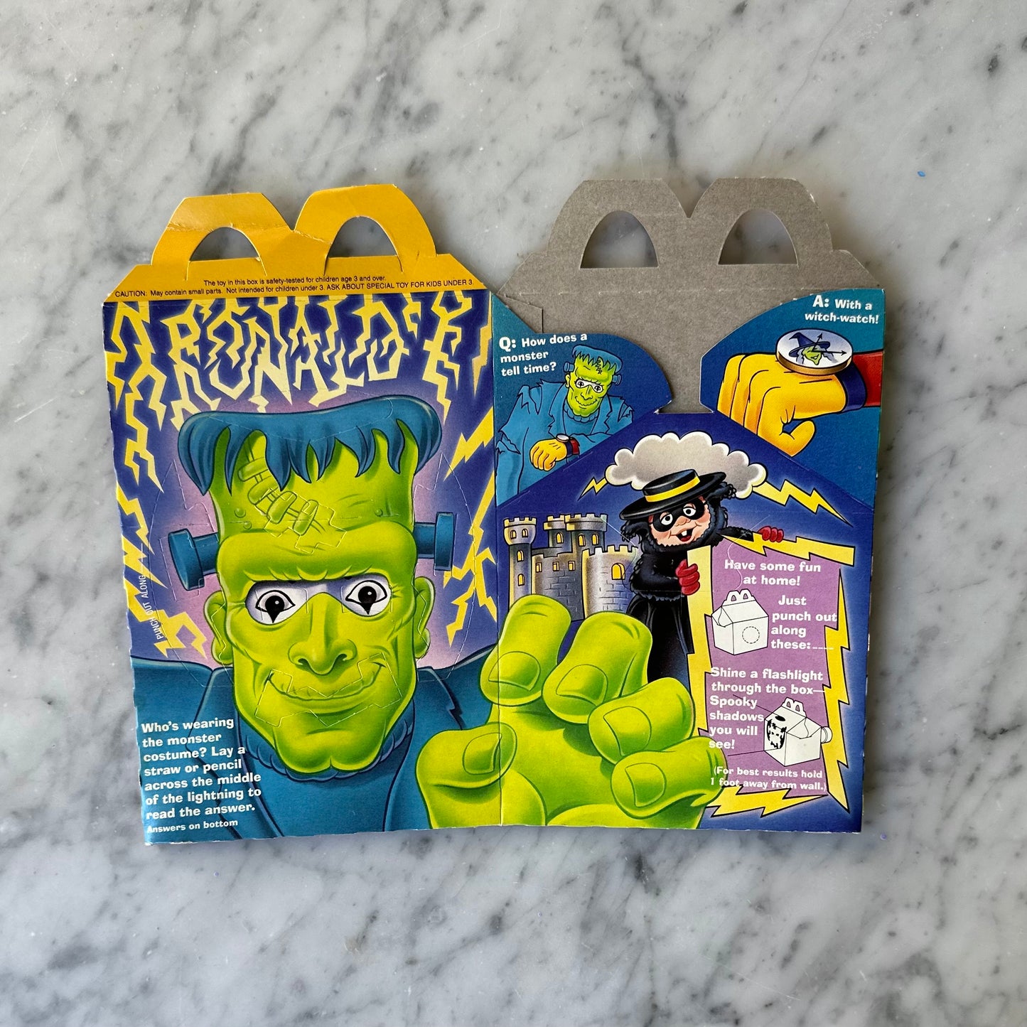 1995 McDonald’s Halloween Happy Meal Box