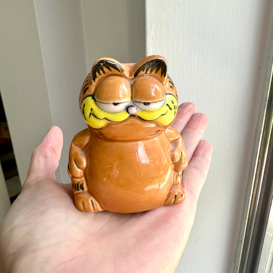 1981 Ceramic Garfield Toothpick Holder