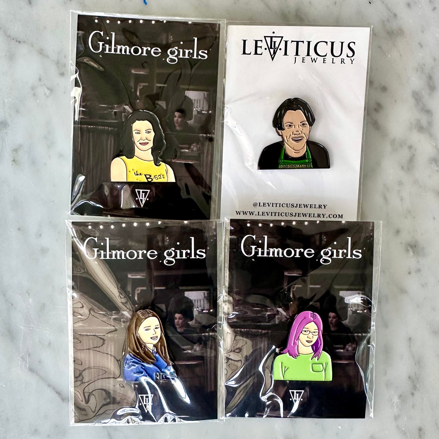 Gilmore Girls Pin Set