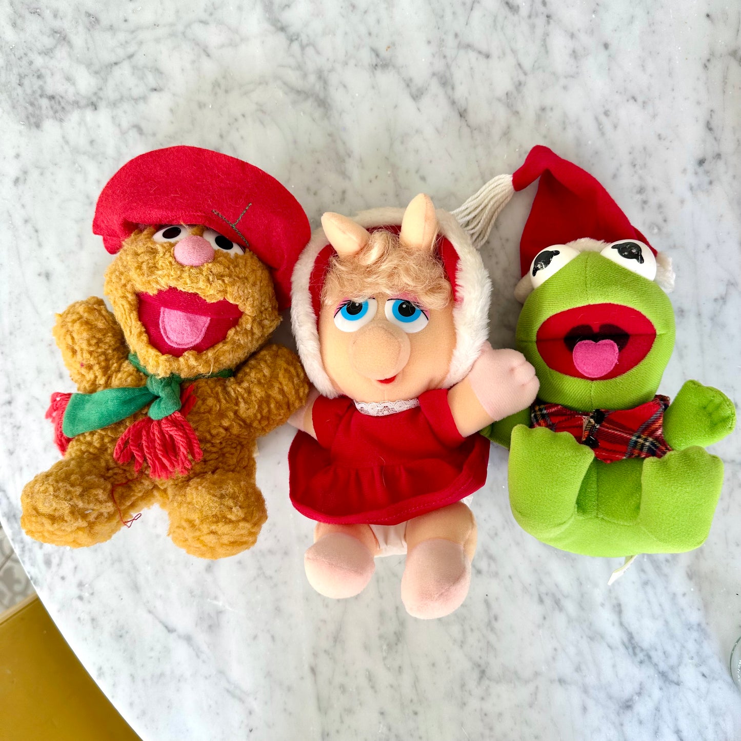 1987 McDonald’s Muppet Babies Holiday Plush Set