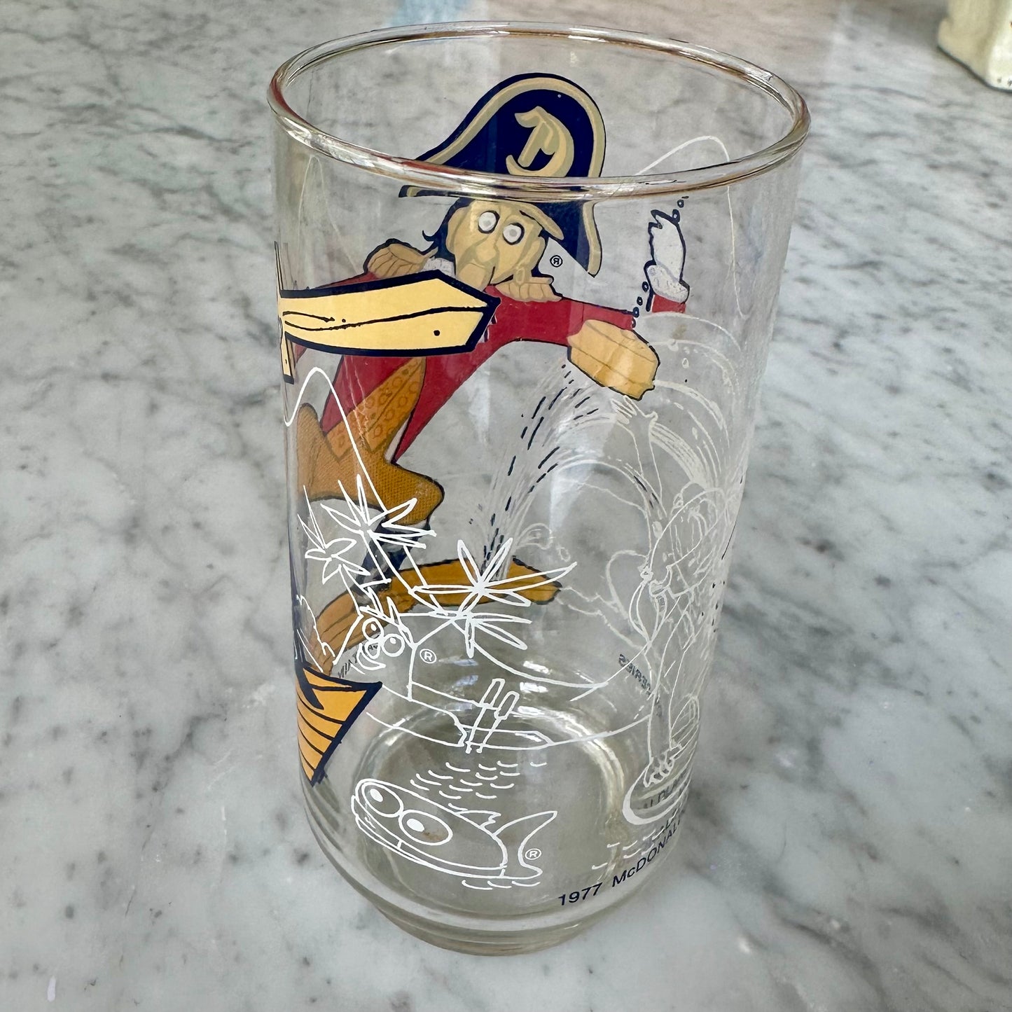 1977 McDonaldland Captain Crook Glass