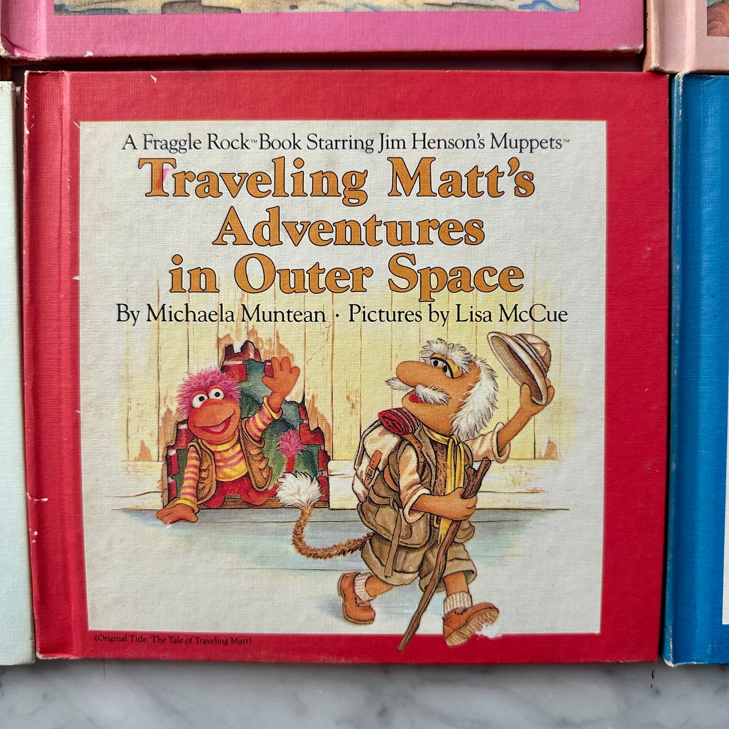 Vintage Fraggle Rock Book Lot