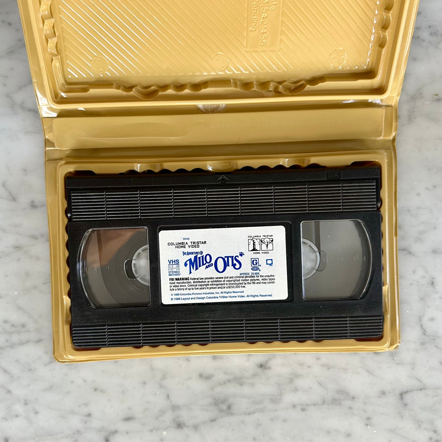 1989 Milo and Otis VHS