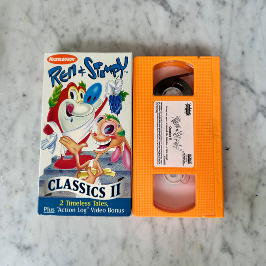 1994 Nickelodeon Ren & Stimpy Classsics 2 VHS