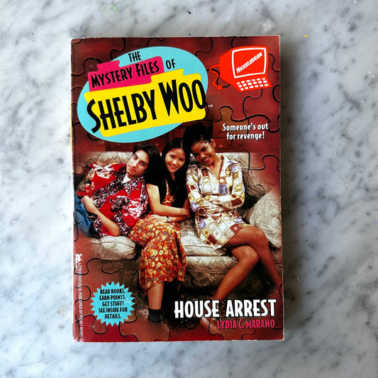 90’s The Mystery Files of Shelby Woo “House Arrest” Book