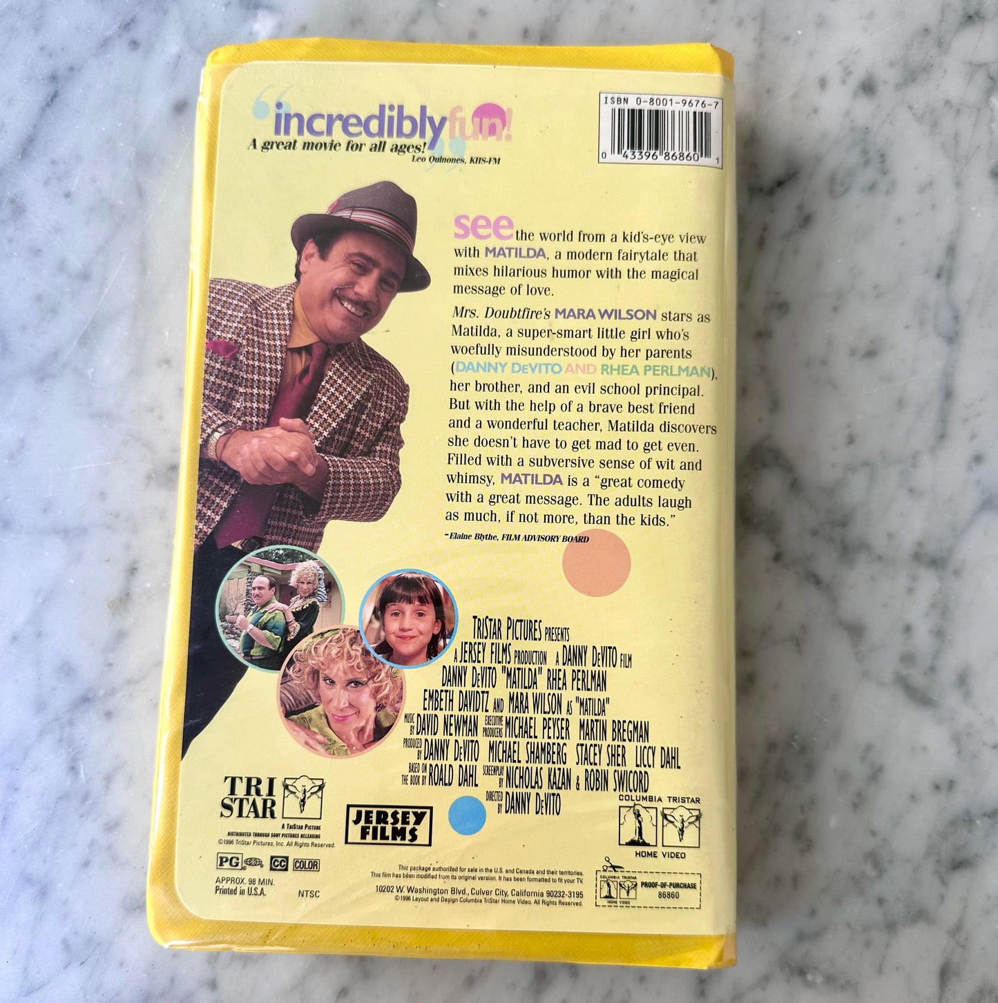 1996 Matilda VHS