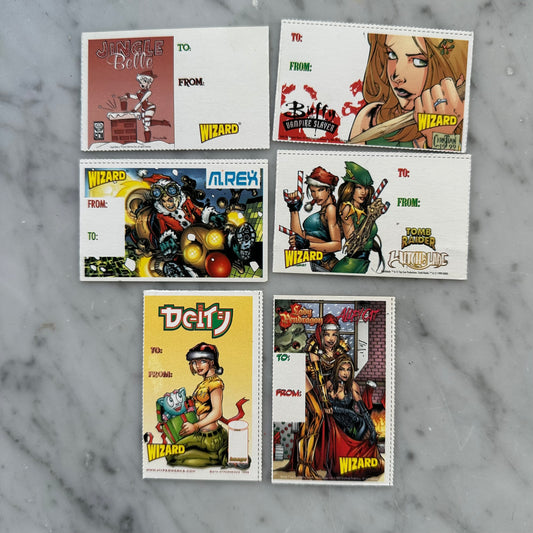 1998 Wizard Magazine Gift Tags