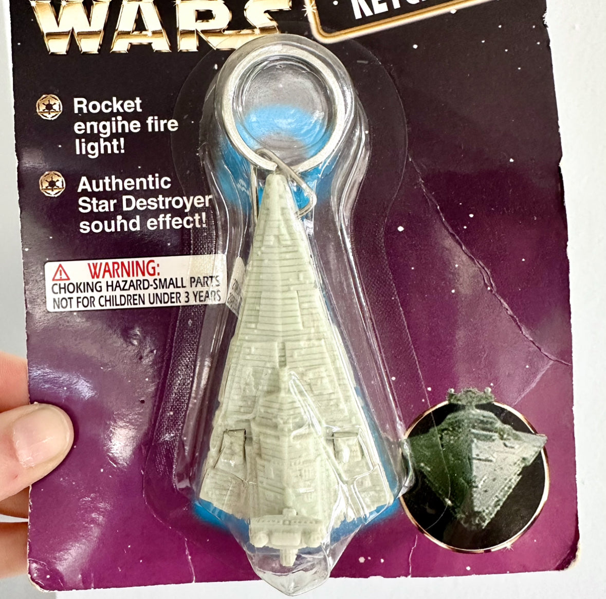 1997 Star Wars Star Destroyer Keychain